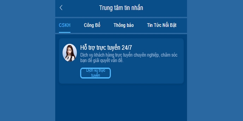 Tính năng live chat trên website giúp kết nối trực tiếp với tổng đài viên đơn giản